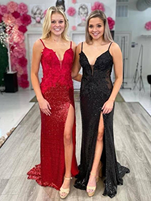 Black and red Jovani 06426